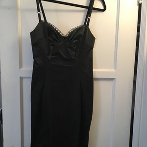 Dolce & Gabbana black pencil dress